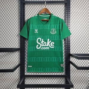 Hummel Everton 23-24 away green jersey Size xs NWT in packaging